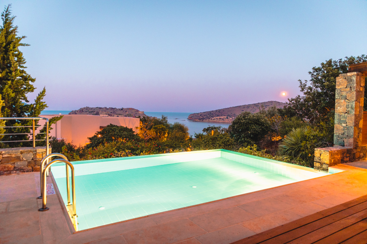 Blue Palace Crete Island Luxury Suite outdoor pool