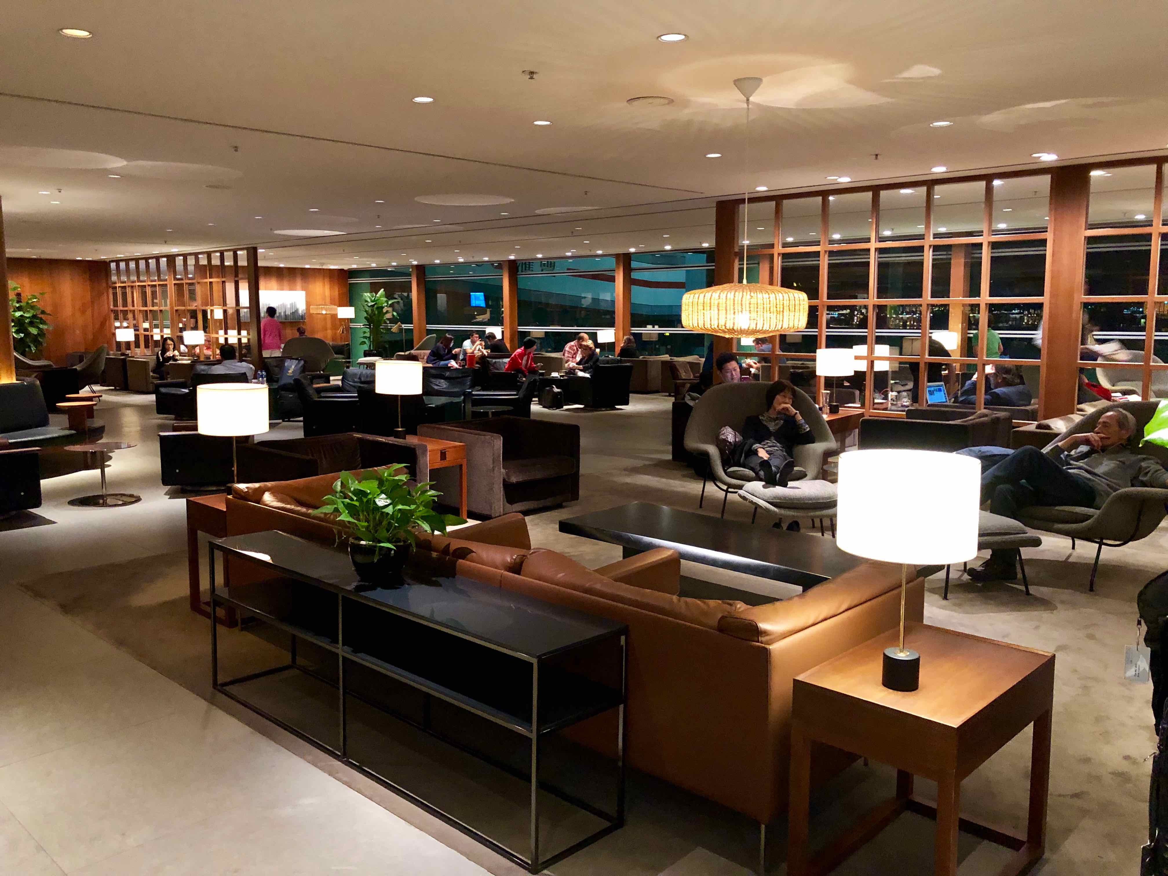 Cathay Pacific The Pier Business Class Lounge Hong Kong | Point Hacks