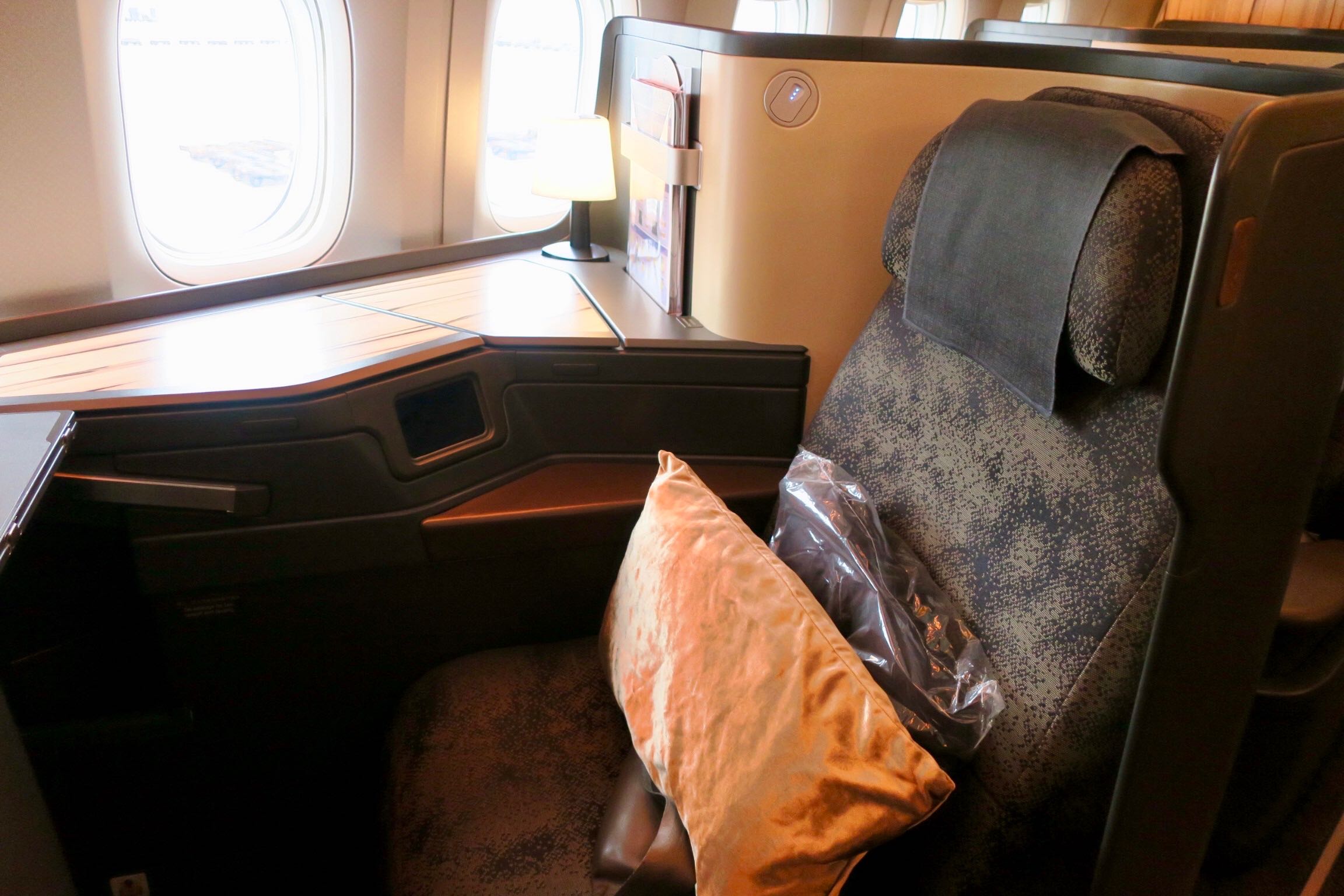 China Airlines Business Class seat