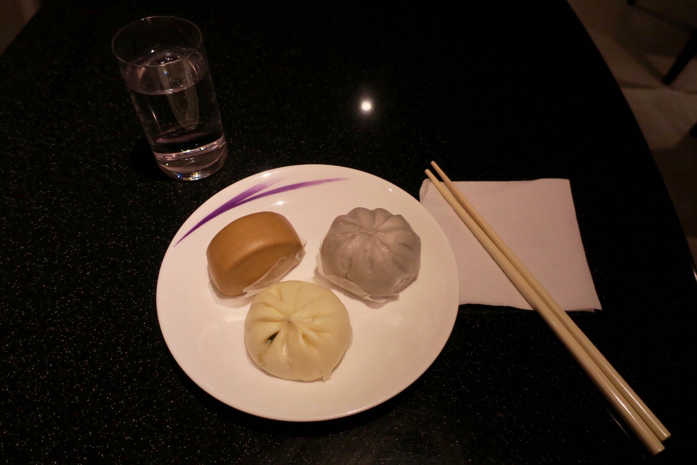 China Airlines Lounge food