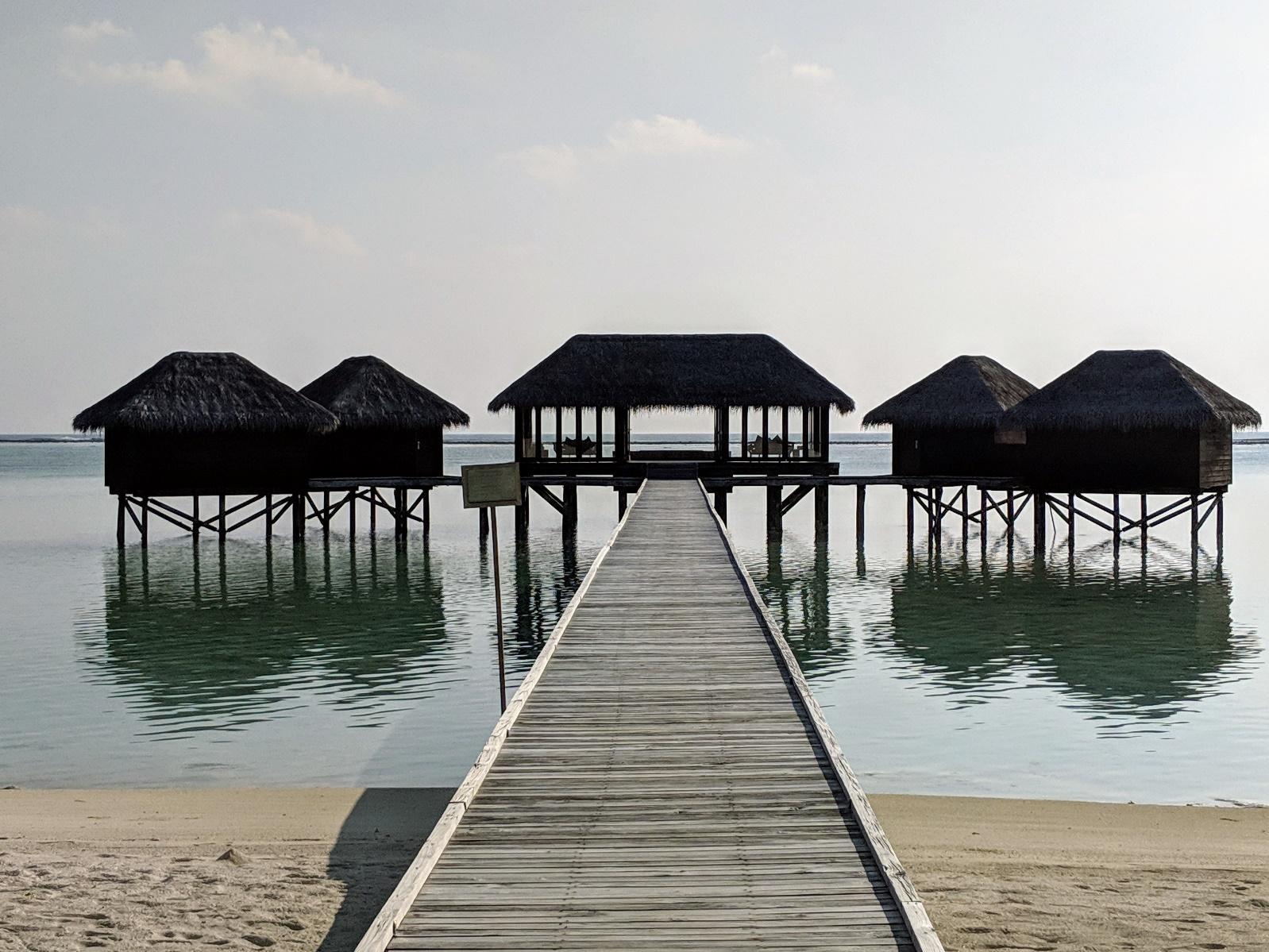 Conrad Rangali Maldives over-water spa