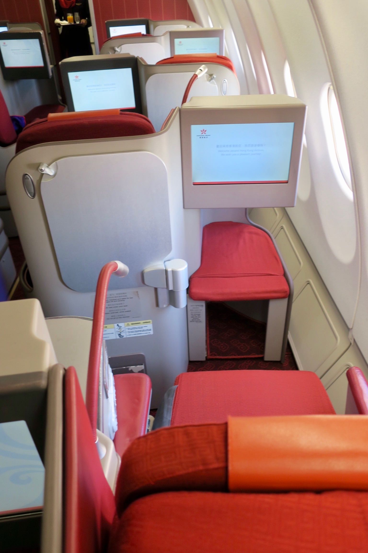 Hong Kong Airlines A330 Business Class window seat