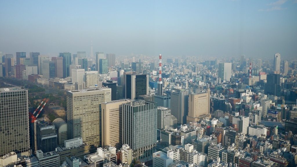 View from the Andaz Tokyo