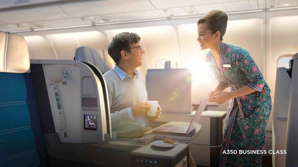 Malaysia Airlines A350 Business Class PR Photo