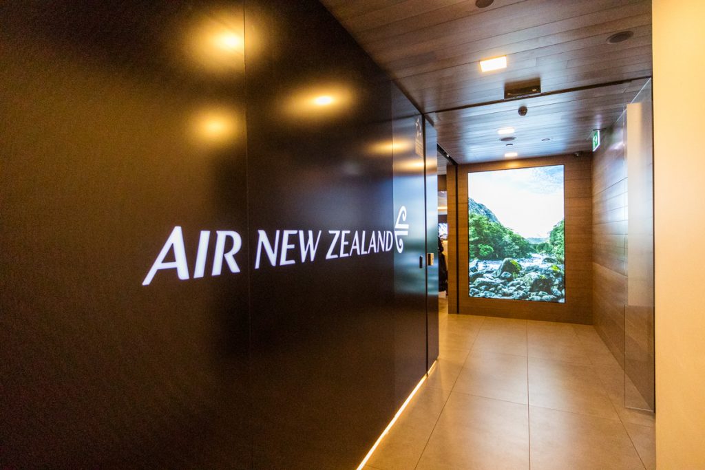 Air New Zealand Queenstown Lounge Entrance