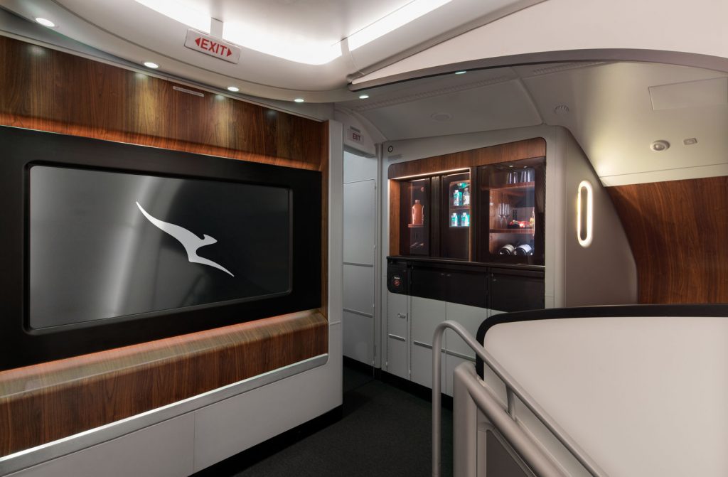 Qantas new A380 lounge