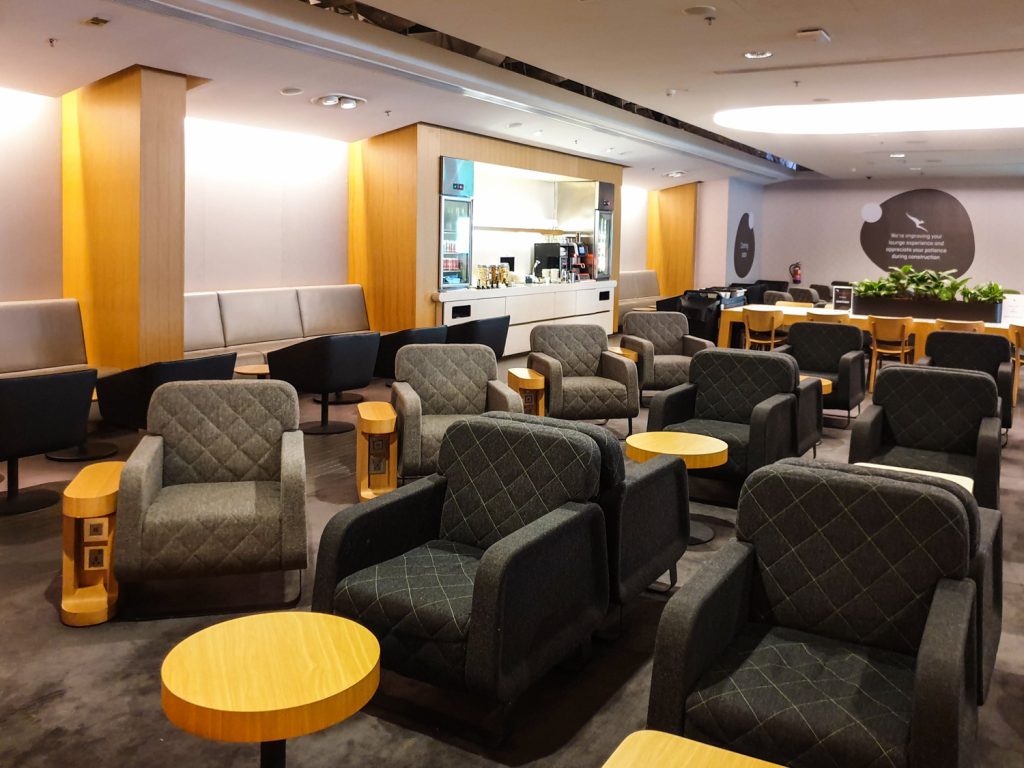 Qantas Singapore Lounge layout - 8