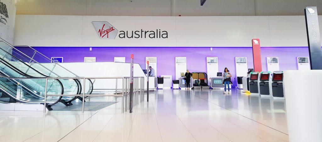 Virgin Australia Perth check-in