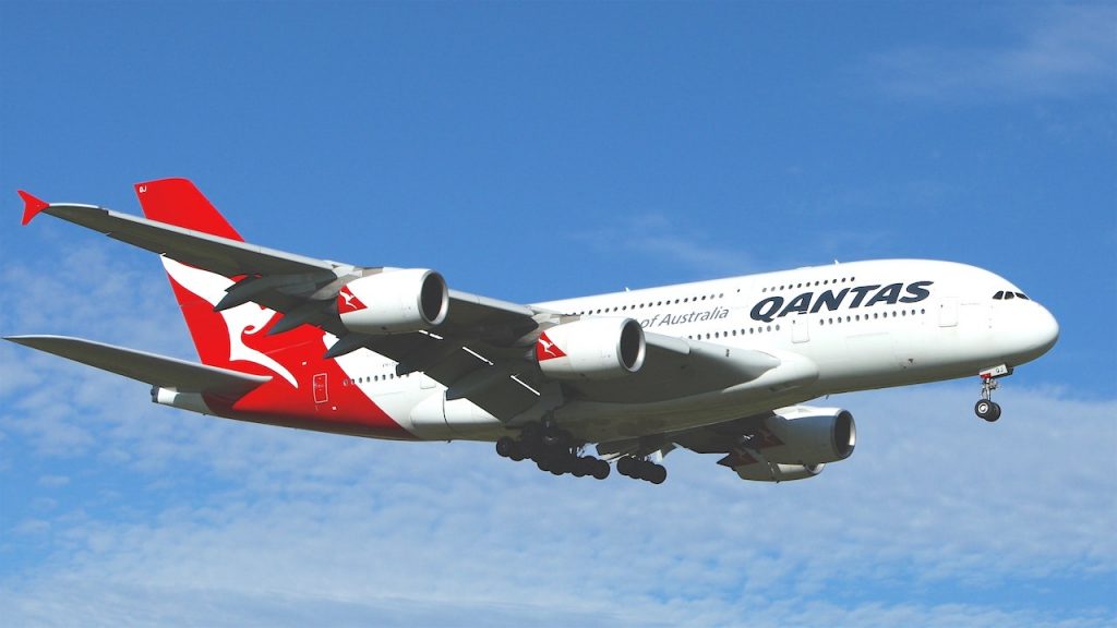 Qantas Airways A380 Plane