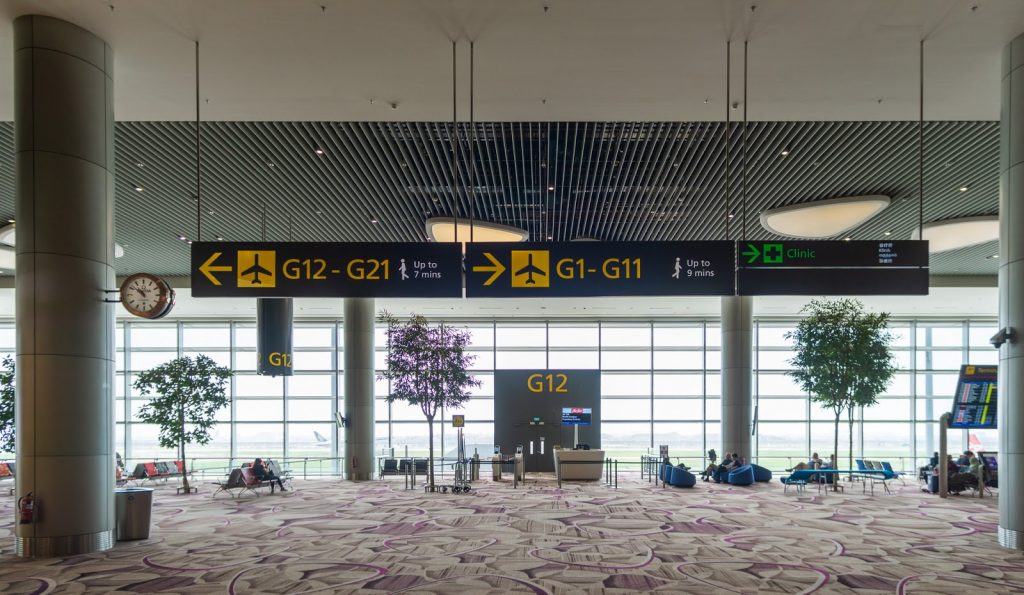 Changi Airport - Terminal 4 gates