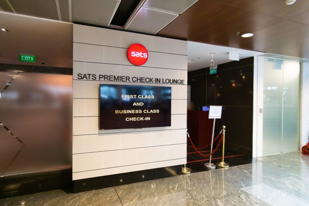 Changi Airport SATS Premier lounge