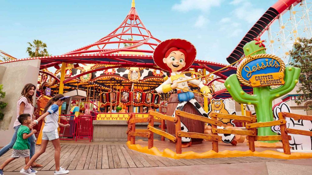 Disneyland Toy Story ride