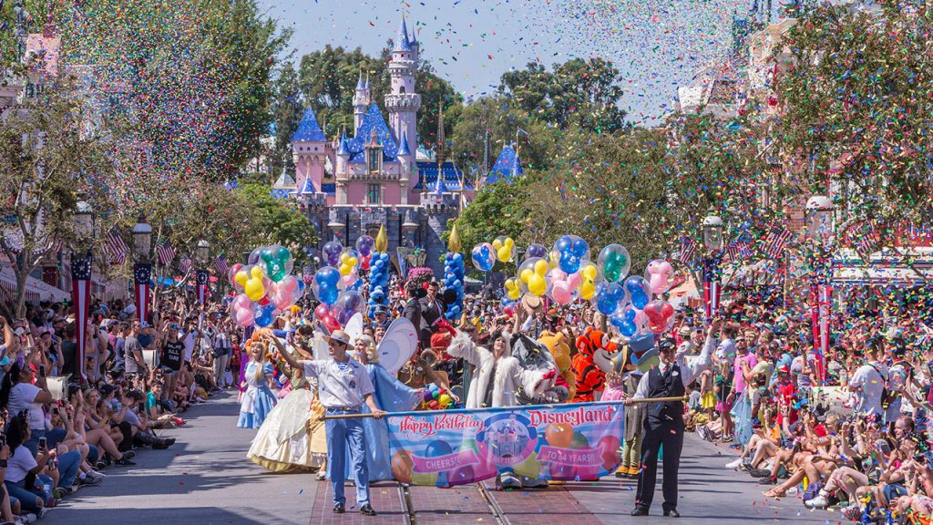 Disneyland parade