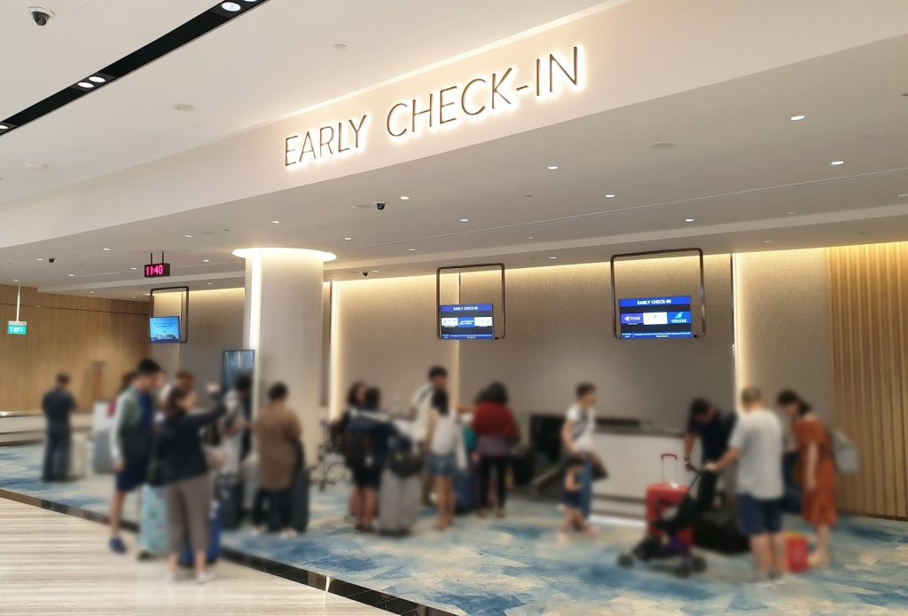 Jewel Changi Airport checkin