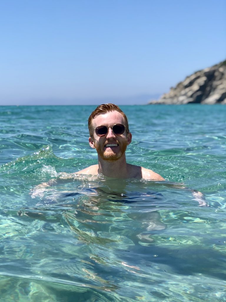 Matt in Sardinia
