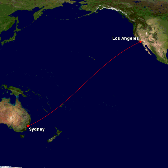 American Airlines Australian routes 2020